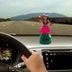 thumbnail image 1 of Bailarina Solar Sways Chica Sacude la Cabeza Muñeca Decoración de Coche Figura de Danza Estatua Solar de Danza, 1 of 2