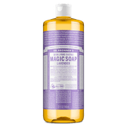 Dr.Bronner's Magic Soap, Lavender, Pure-Castile Body Wash Liquid Soap, 32 fl oz