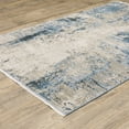 thumbnail image 2 of Woven Trends Wagnler Area Rug 041L2 - 5' X 8' - Blue - Modern Style, Recycled PET Fibers, Stain Resistant, Bedroom, Office Rug, 2 of 2