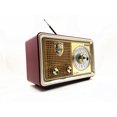 thumbnail image 5 of Radio portátil, Radio Vintage Bluetooth FM/AM/SW, Radio Bluetooth Retro de diseño clásico de madera, Radio Vintage compatible kaili Sencillez, 5 of 5