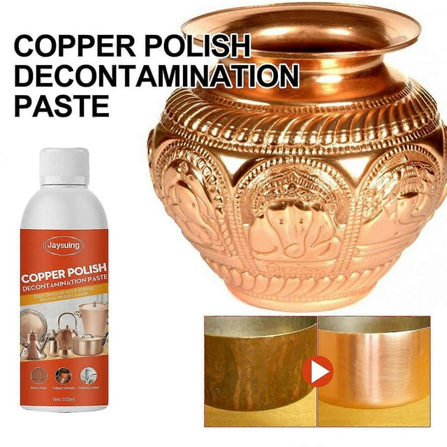 Copper And Brass Polish Cleaner Deep Conversion Rust Remover, For Fences Taps Colorful Steel Tiles (300/200/100ml)