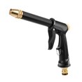 thumbnail image 1 of Pistola de agua portátil de alta presión, limpieza de Metal ajustable, máquina de lavado de coches, boquilla de manguera de riego de jardín, aspersor de agua de espuma, 1 ud., 1 of 5