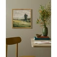 thumbnail image 6 of Drsoum Vintage Wall Art The Vast Grassland Wilderness Landscape Painting Retro Meadow Scenery Farmhouse Kitchen Living Room Decor 10x10in Natural Framed, 6 of 6