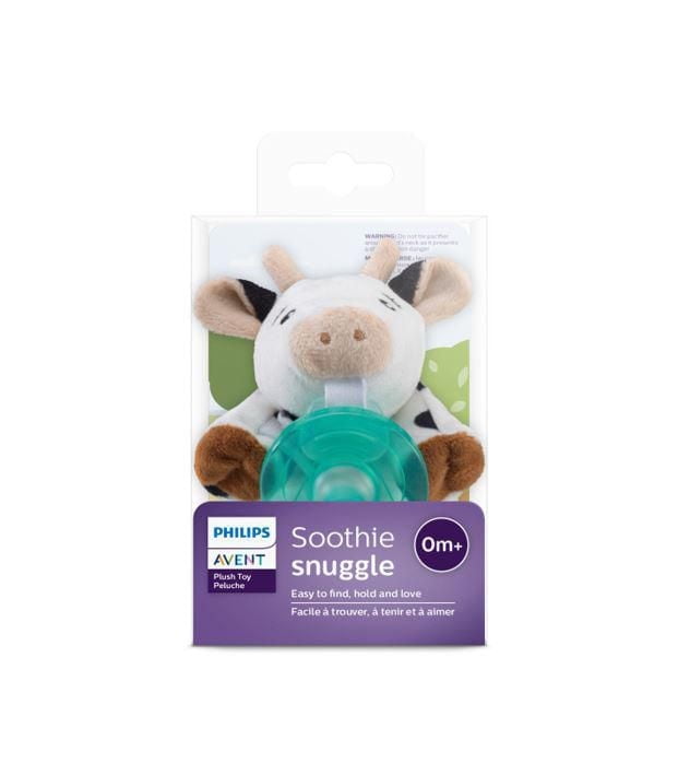 Philips Avent Soothie snuggle, 0m+, cow, 1 pack, SCF347/05