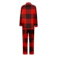 thumbnail image 6 of shqvo Christmas Family Pajamas Matching Sets 2-Piece Sleepwear Pjs for Couples Family Christmas Jammies Sleepwear Set Couples Matching Outfits Christmas, 6 of 6