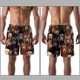 thumbnail image 3 of luoweisi Men's Beach Shorts Quick Dry Swim Trunks with Mesh Lining Dachshund S, 3 of 5