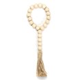 thumbnail image 1 of Prayer Bead with Tassels Nature Wood Rustic, 1 of 1