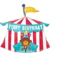 thumbnail image 2 of Circus 1st Birthday Theme Party Supplies Balloon Bouquet Decorations with Elephant Seal Tiger and Big Top Tent, 2 of 7