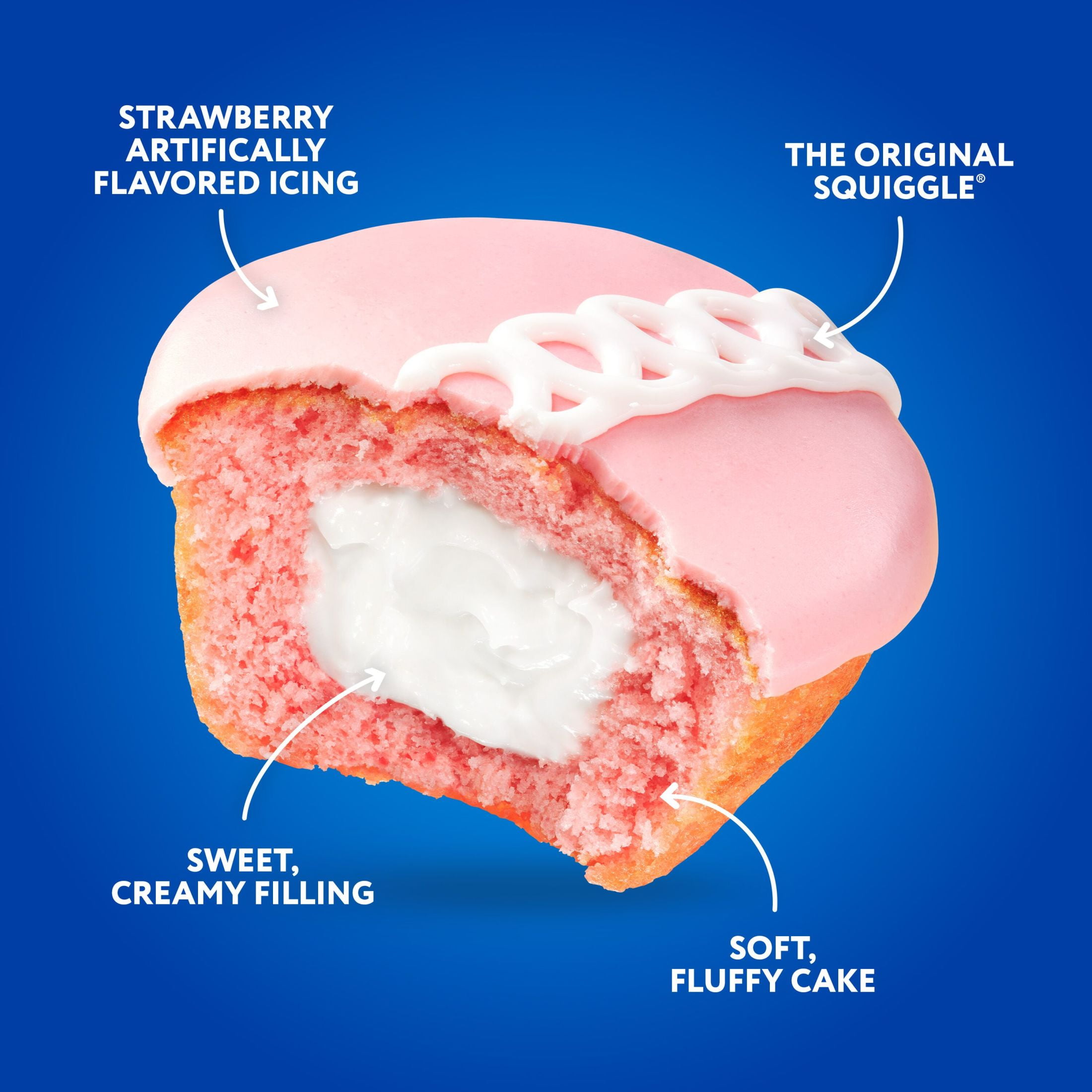 (6 pack) (6 pack) Hostess Cupcakes, Artificially Flavored Strawberry Snack Cakes, 12.7 oz Box (8 Ct.)