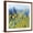 Brown Frame, variant on Art.com Joyful in July III Stretched Canvas Print Wall Art by Shirley Novak, 30" x 30"