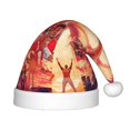 thumbnail image 2 of Gorro de Papá Noel de peluche para niños y adolescentes de 4 a 12 años de KC Chiefss, gorro navideño para niños y niñas, regalo para fiestas navideñas, protección contra el frío y calidez, 2 of 7