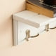 thumbnail image 2 of Perchero SONGMICS de pared con estante, 4 ganchos dobles de metal, 2 of 8