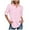 Pink, variant on larppty Womens Soft Stretchy Shirts Long Sleeve Collared Button Down Blouses Tops (Pink, S)
