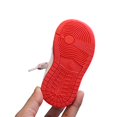 thumbnail image 4 of Girls Tennis Shoes, Kids Sneakers, Girls Running Shoes, Toddler Walking Shoes Boys Girls Slip-On Barefoot Shoes Kids Breathable Sneakers Non-Slip Lightweight Tennis Shoe, Red US-1C/EU-16, 4 of 9