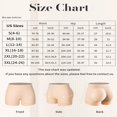 thumbnail image 5 of KoRwelex Padded Underwear for Women Butt Lifter Panties Booty Pads Butt Enhancer Lace Boyshorts Shapewear 2 Pack, 5 of 7