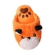 thumbnail image 2 of Bonitas pantuflas de peluche para perros. Naranja, 2 of 9