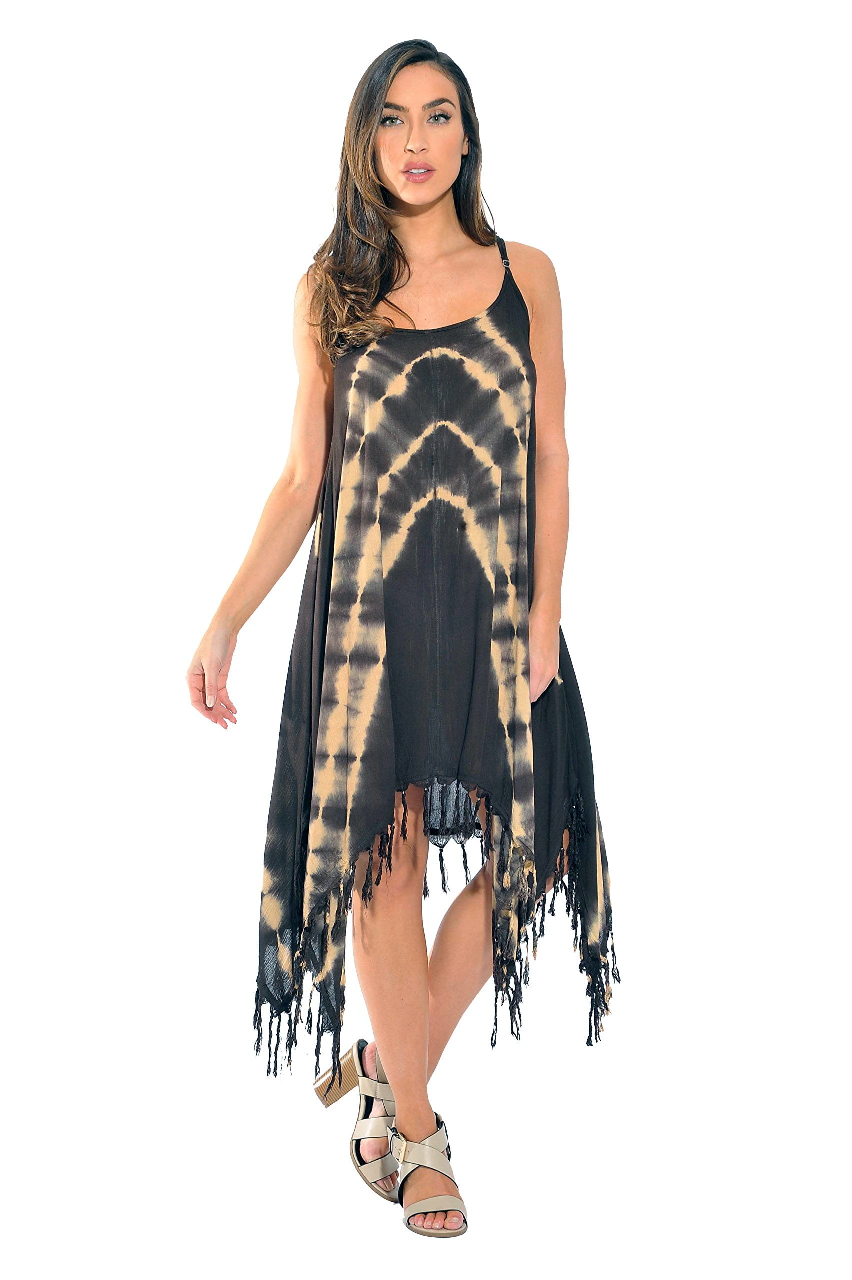 fringe summer dress