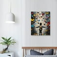 thumbnail image 4 of COMIO Butterfly Canvas Wall Art, Colorful Graffiti Wall Art Funny Butterfly, Banksy Canvas Wall Art, Butterfly Canvas Wall Decor, Modern Home Office, Wall Decor Framed Canvas Wall Art Easy to Hang, 4 of 5