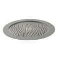thumbnail image 6 of Mainstays Universal Large Shower Strainer 5-3/4" Stainless Steel with Gray Rubber Gasket, 6 of 7