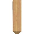 thumbnail image 4 of Ekena Millwork 5 1/2"W x 18"D x 22"H Traditional Craftsman Smooth Bracket, Western Red Cedar, 4 of 13