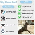 thumbnail image 6 of Airtag Dog Collar Holder 2 Pack,Waterproof cat Collar Holder for Apple AirTag, Silicone Air Tags Case for Cat Dog Collars, 6 of 13