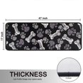 thumbnail image 5 of Kitchen Rugs Sets Of 2,Paw Prints and Bones Anti Fatigue Kitchen Mat Rugs Non Slip Washable,Decorative Kitchen Floor Mats for Kitchen,Sink,Laundry,17"x47"+17"x47", 5 of 5