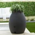 thumbnail image 5 of Algreen Castilla 50 Gallon Rain Water Collection Barrel, Brownstone, 5 of 8