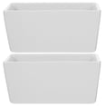 thumbnail image 1 of Ceramic Sugar Packet Holder White For Household Users On Dining Table 2Pcs 3.7X2.8X2.0In, 1 of 9