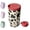 cow, variant on BOTTLE BOTTLE 12oz Insulated Coffee Tumbler with Push Button Lid, Leakproof Stainless Steel Travel Mug, Keeps Drinks Hot & Cold for 6 Hours, for Office & On the Go(Cow)