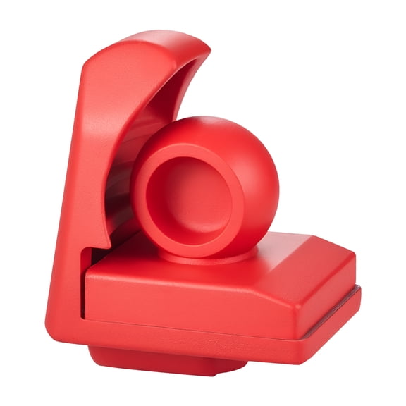 VEVOR Trailer Hitch Lock, Fits for 1-7/8 in, 2 in, 2-5/16 in Couplers, Heavy-Duty Anti-Theft Trailer Ball Lock with 3 Keys, Prying-Resistant & Impact-Resistant, Fits for RVs, Boats, Trailers, Red