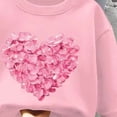thumbnail image 4 of NIEWTR Toddler pajamas Baby Girl Fall Clothes 1T 2T 3T 4T 5T​Kids Winter Outfits Long Sleeve Trucks Sweatshirt Tops Jogger Pants Set Children Gift Set(A-Pink,2-3 Years), 4 of 4