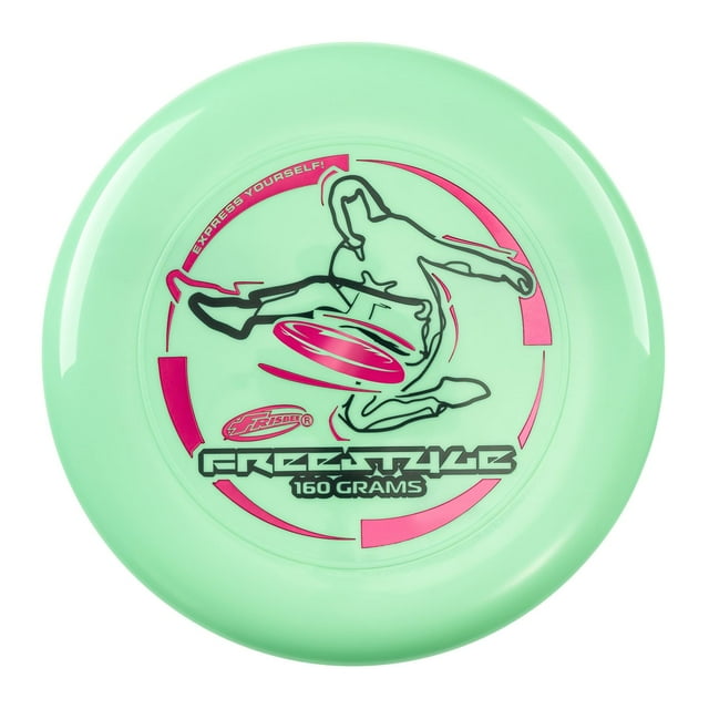 Frisbee Wham-O Freestyle, 10,5 pulgadas, 160 g, duradero y flexible