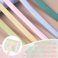 thumbnail image 3 of Cinta de sesgo de doble pliegue Uxcell para coser, 3/4 Pulgada x 25 Yardas, cinta de satén para unión, costura, dobladillo, piping, manualidades DIY, Beige Blanco, 3 of 7