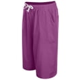 thumbnail image 6 of XINPING Womens Linen Shorts Summer 2026 Casual 7 Inch Cotton Drawstring Baggy Shorts Comfy Elastic Waist Beach Vacation Shorts XL, 6 of 9