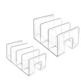 thumbnail image 1 of Purse Organizer For Closet, Acrylic Clear Purse Storage Organizers, 2 PCS Different Size Divider Ho, 1 of 5