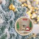 thumbnail image 5 of Ganfancp Decoraciones Navideñas Árbol de Navidad Luces Colgantes Circulares de Madera Reno Papá Noel Decoraciones para Fiestas Artículos En Liquidación 1*Decoración Luminosa Del Árbol de Navidad, 5 of 7