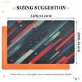 thumbnail image 6 of Yayeee Doormat for Indoor Entrance 32" x 20" Non Slippery Floor Rug, Stars Abstract Lines, 6 of 8