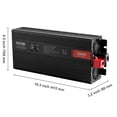 thumbnail image 4 of VEVOR Pure Sine Wave Inverter, 3000 Watt, DC 12V to AC 120V Power Inverter with 2 AC Outlets 2 USB Port 1 Type-C Port, LCD Display and Remote Controller for Large Home Appliances, CE FCC Certified, 4 of 9
