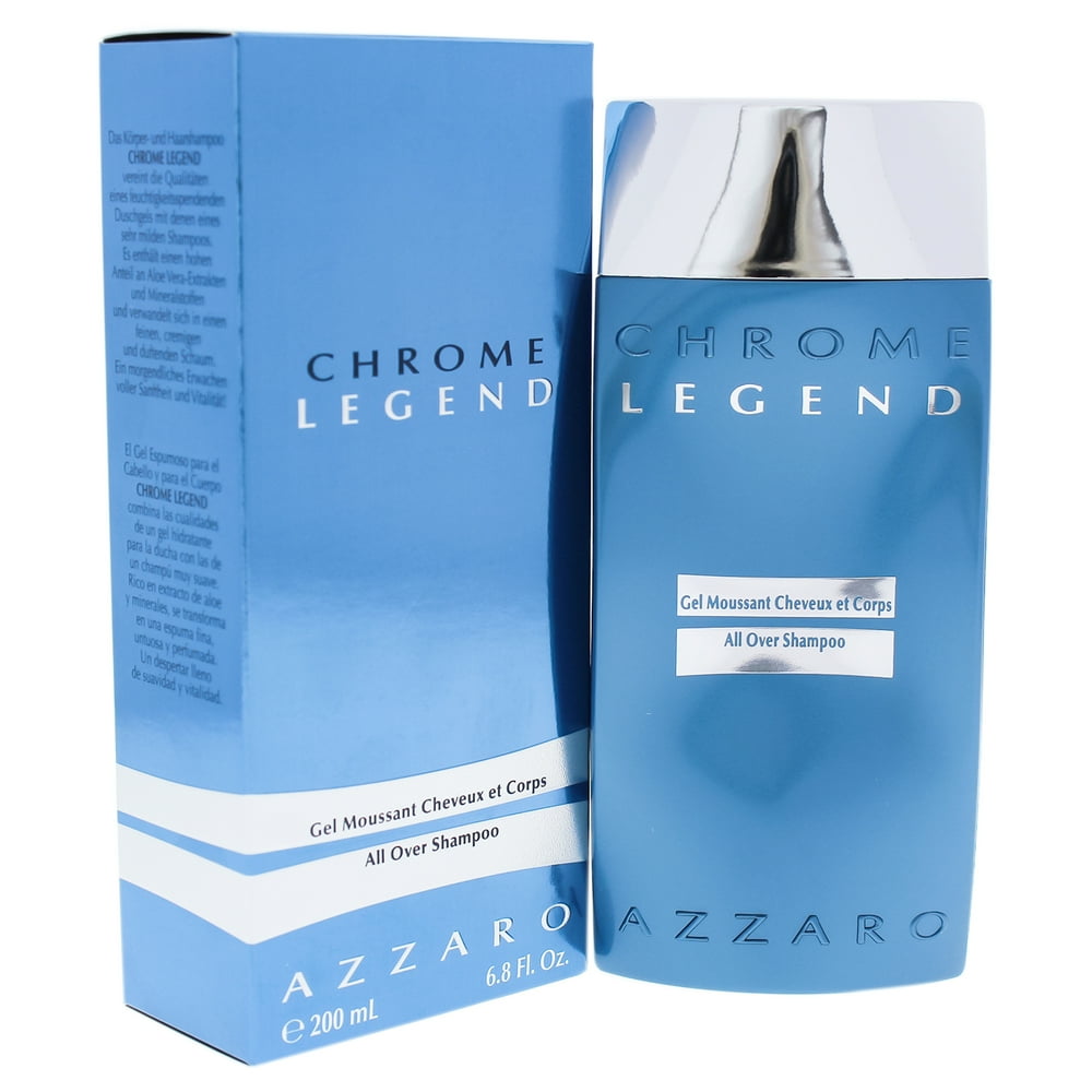 Azzaro Chrome Legend by Azzaro for Men 6.8 oz All Over Shampoo