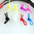 thumbnail image 3 of MasteelfCA 20pcs Tennis Racquet Vibration Dampener Classic Long Tennis Racket Silicone Knot (Random Color), 3 of 7