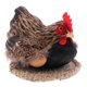 thumbnail image 1 of Granja Animal Estatuilla Gallina Gallina Poner Huevo En Nido Modelo Niño Juguete Decoración Para El Hogar Gallina grande en el nido Baoblaze Juguete de animal de simulación, 1 of 8