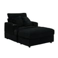 thumbnail image 4 of Single Sofa with Skin-friendly Corduroy Fabric / Comfortable for Personal Use, 4 of 5