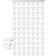 thumbnail image 1 of Nvzi Paquete de 2 cortinas con flecos para decoración de fiestas, cortinas de fondo de oropel para fiestas, serpentinas de murciélagos,cortinas de lluvia para puertas, color plateado, 1 of 4