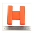 thumbnail image 4 of Mosiee New Practical Quality I-Shaped Winder Part Orange Outdoor Replacement Carp Fishing Floating H Block Line Marker, 4 of 9