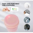 thumbnail image 3 of Juicers, 300ml Portable Mini Blender Cordless Juicer USB Charging Small Lemon Orange Juicer Fruit Cup Kitchen Blender Machine, 3 of 5