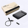 thumbnail image 3 of Shockproof 2.5" SATA Hard Drive Enclosure USB3.0 Type-C, 5Gbps  SATA Hard Drive for On-the-Go Data Storage, 3 of 10