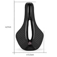 thumbnail image 2 of Bike Saddle Road Bicycle Seat Saddle Super Light Breathable Comfortable Cushion Racing Soft Riding Seat, 2 of 5