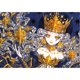 thumbnail image 1 of Cuadros Decorativos 5D bricolaje ronda completa taladro diamante pintura chica Kit hogar decoración artesanal (QQ257) Wdftyju de costura negro 4 estilos, 1 of 9
