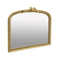 thumbnail image 3 of A&B Home Arched Gold Wall Mirror with Ribbon Accent 40.2" x 1.6" x 29.9", 3 of 9