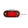 thumbnail image 2 of Trailer Truck Signal Lights Side Marker Lights Stop Turn Tail Light for Truck Rv Plastic Assorted Color with 10Set, 2 of 5